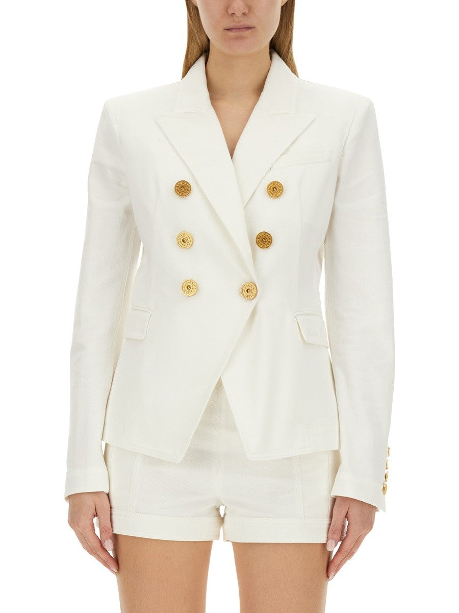 SIX-BUTTON JACKET