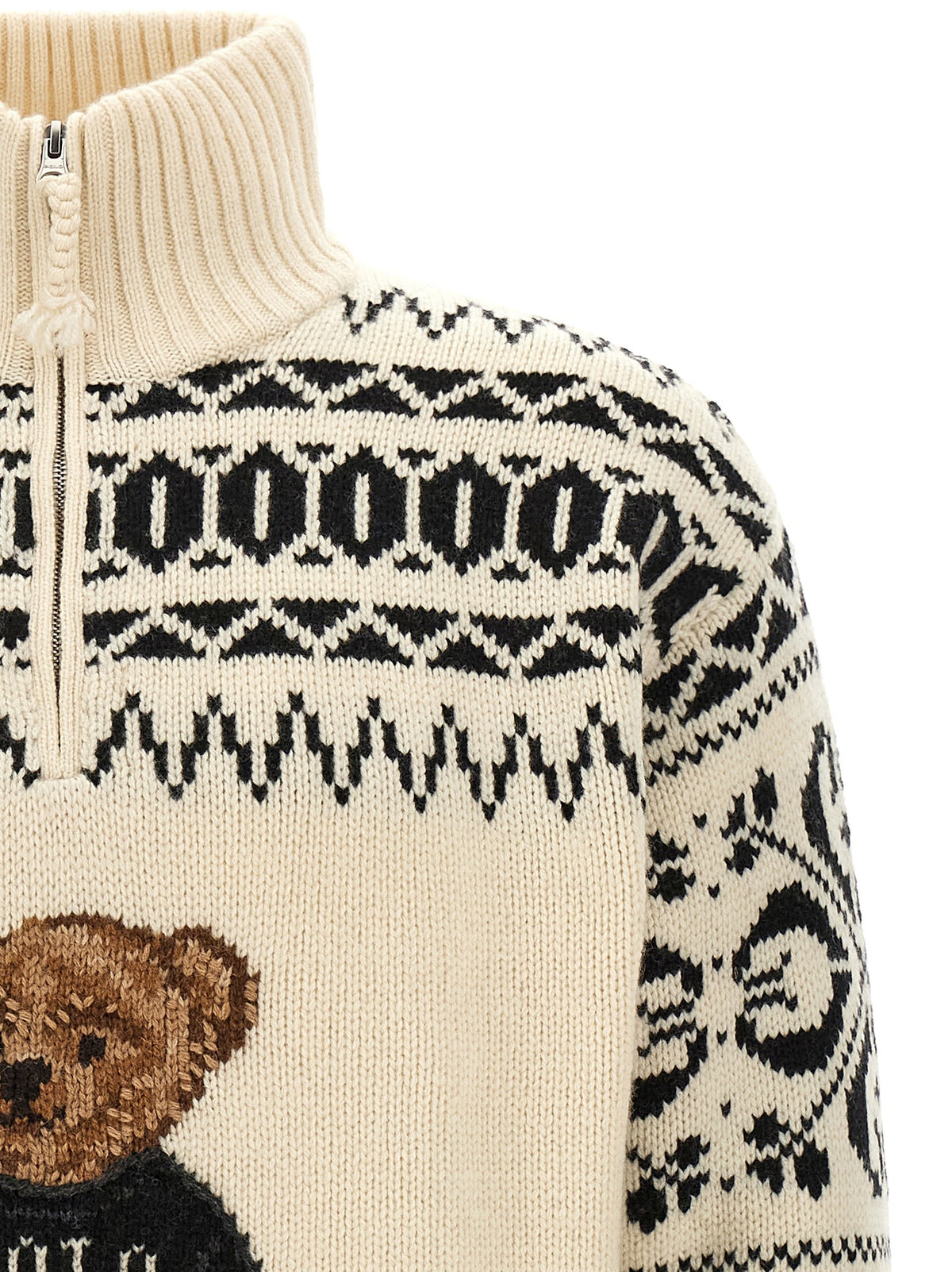 'Ski Polo Bear' sweater