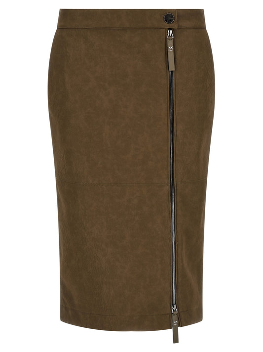 Skirt with side zip