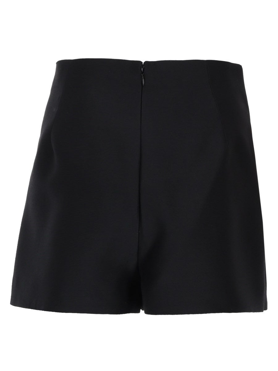 SKORT IN TWILL DI LANA