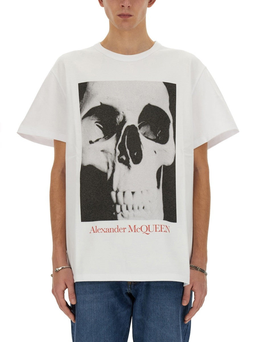 SKULL PRINT T-SHIRT