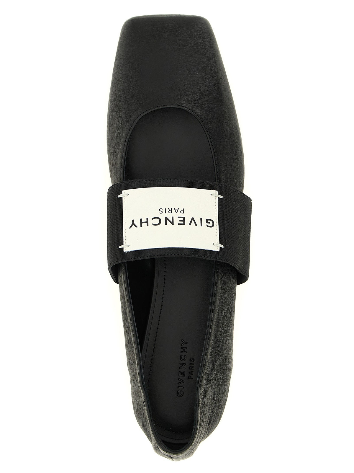 'Sliced Square' ballet flats