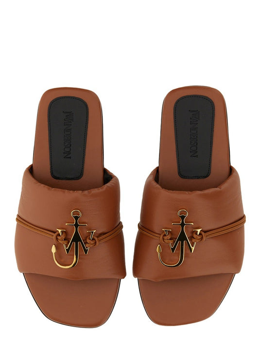 SLIDE SANDAL WITH LOGO