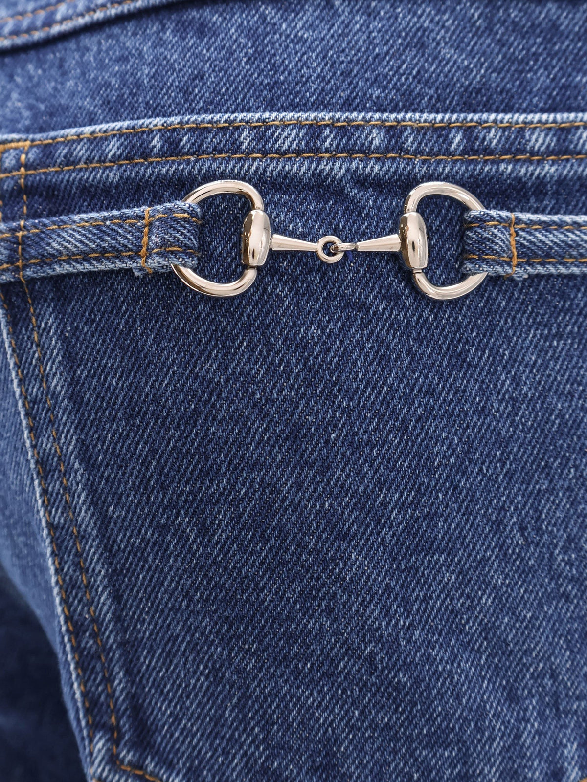 Slim five pocket jeans