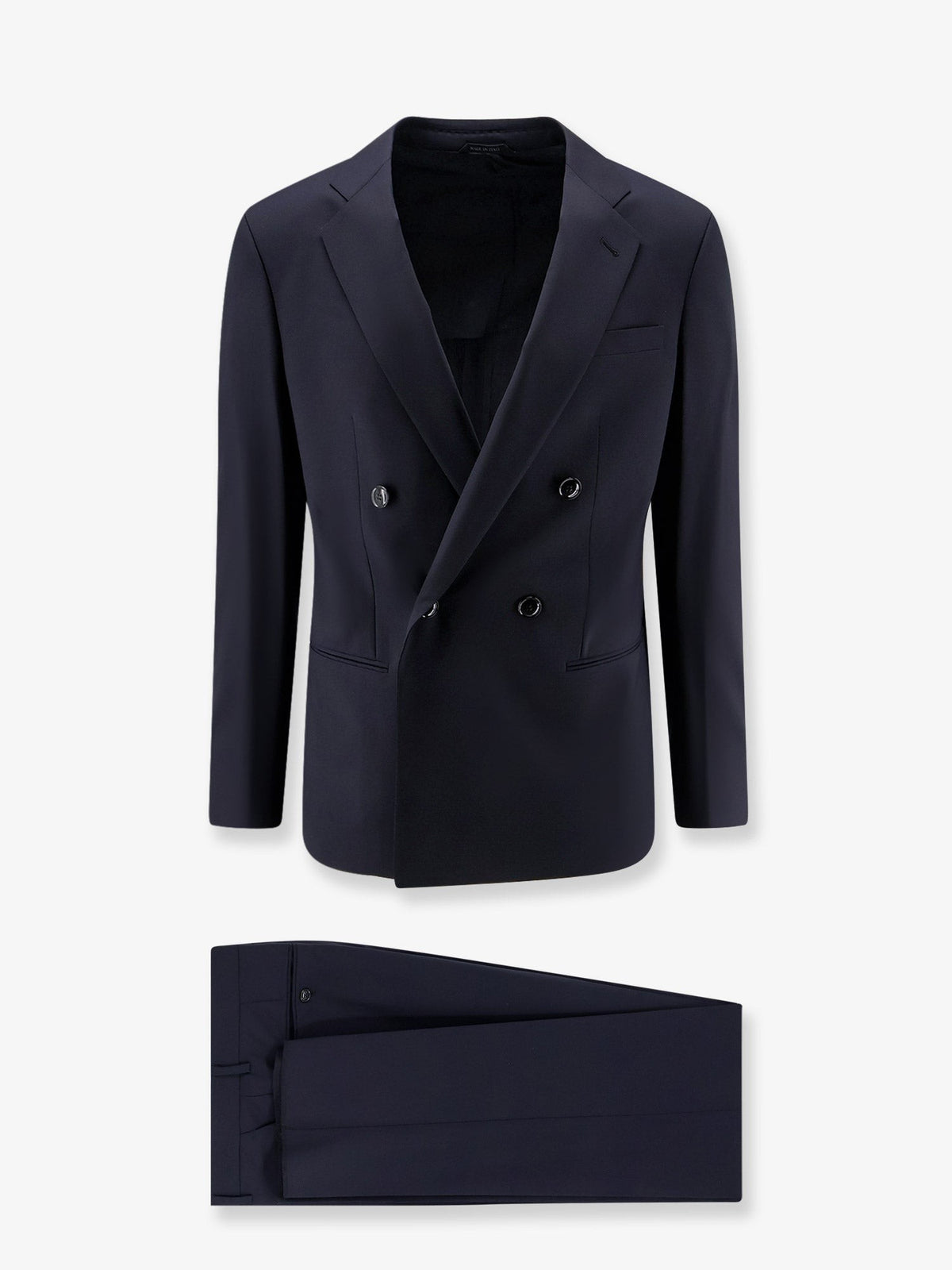 Slim lightweight virgin wool suit