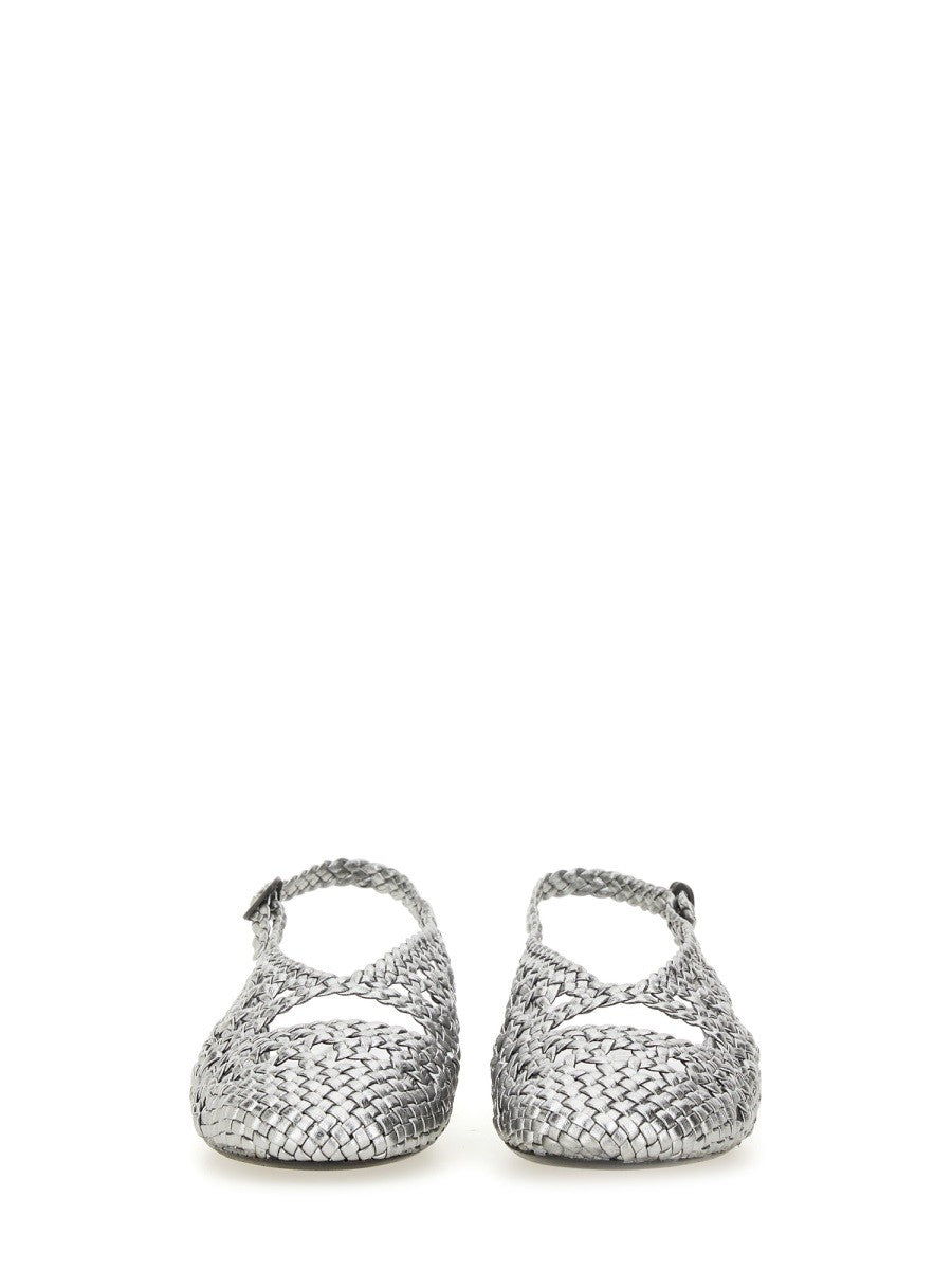 SLINGBACK SANDAL "EMPURIA METALLIC"