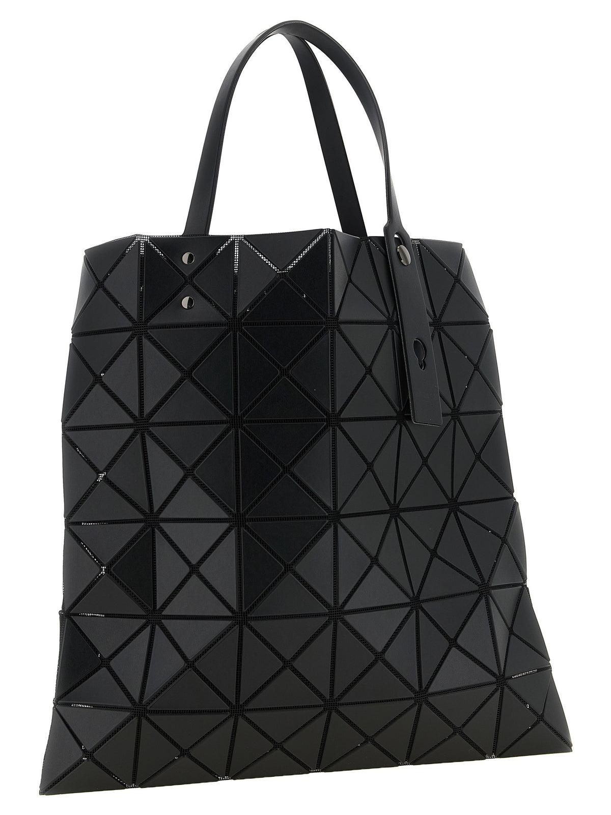 Small black 'Lucent Matte' shopping bag