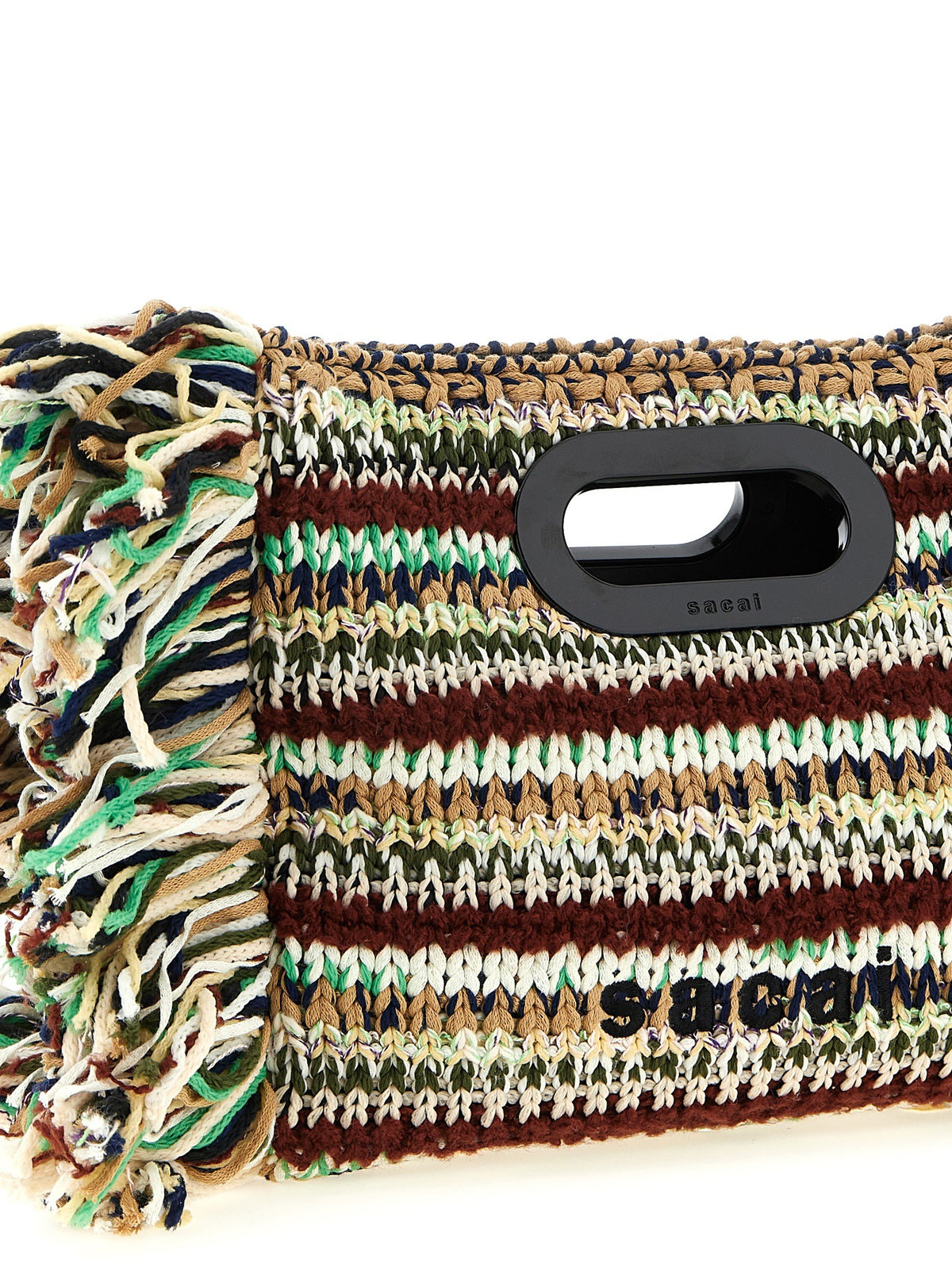 Small fringe shopping bag