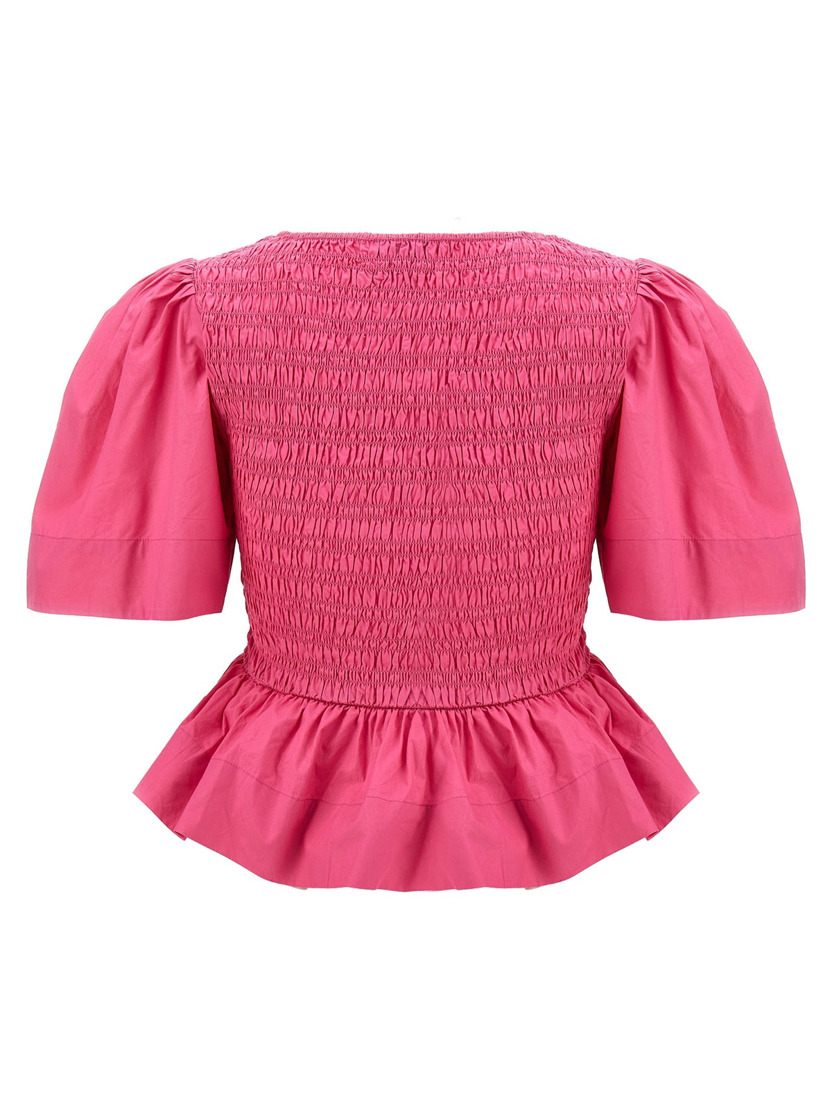 Smock stitch top