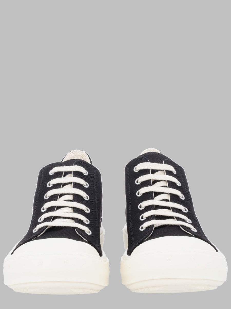 Sneaker Basse In Denim Di Cotone