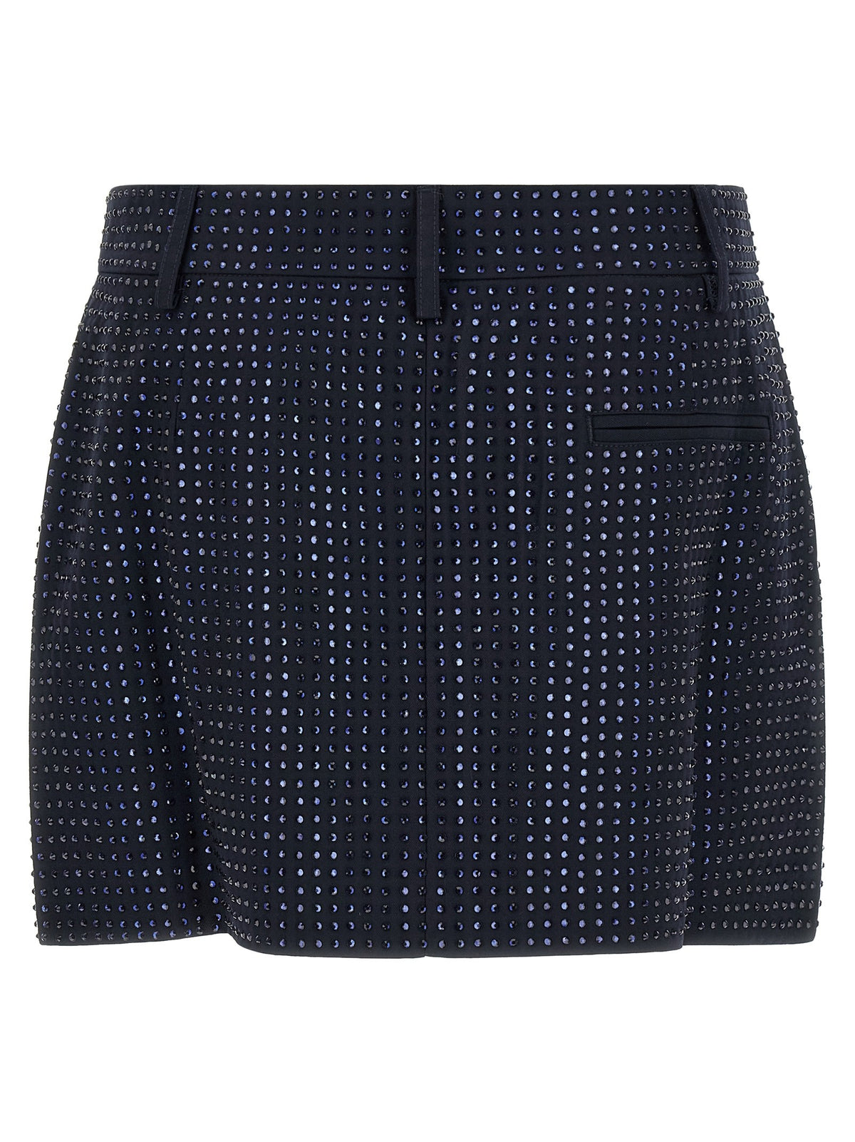'Soave' skirt with rhinestones