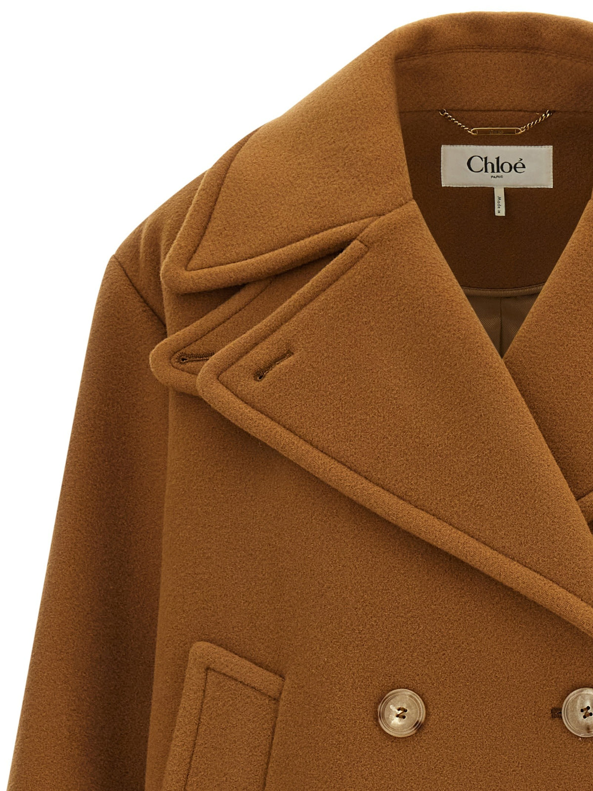 Soft wool coat