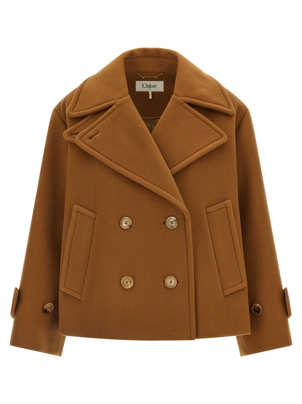 Soft wool coat