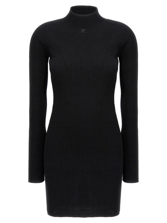 'Solar Light Rib' dress