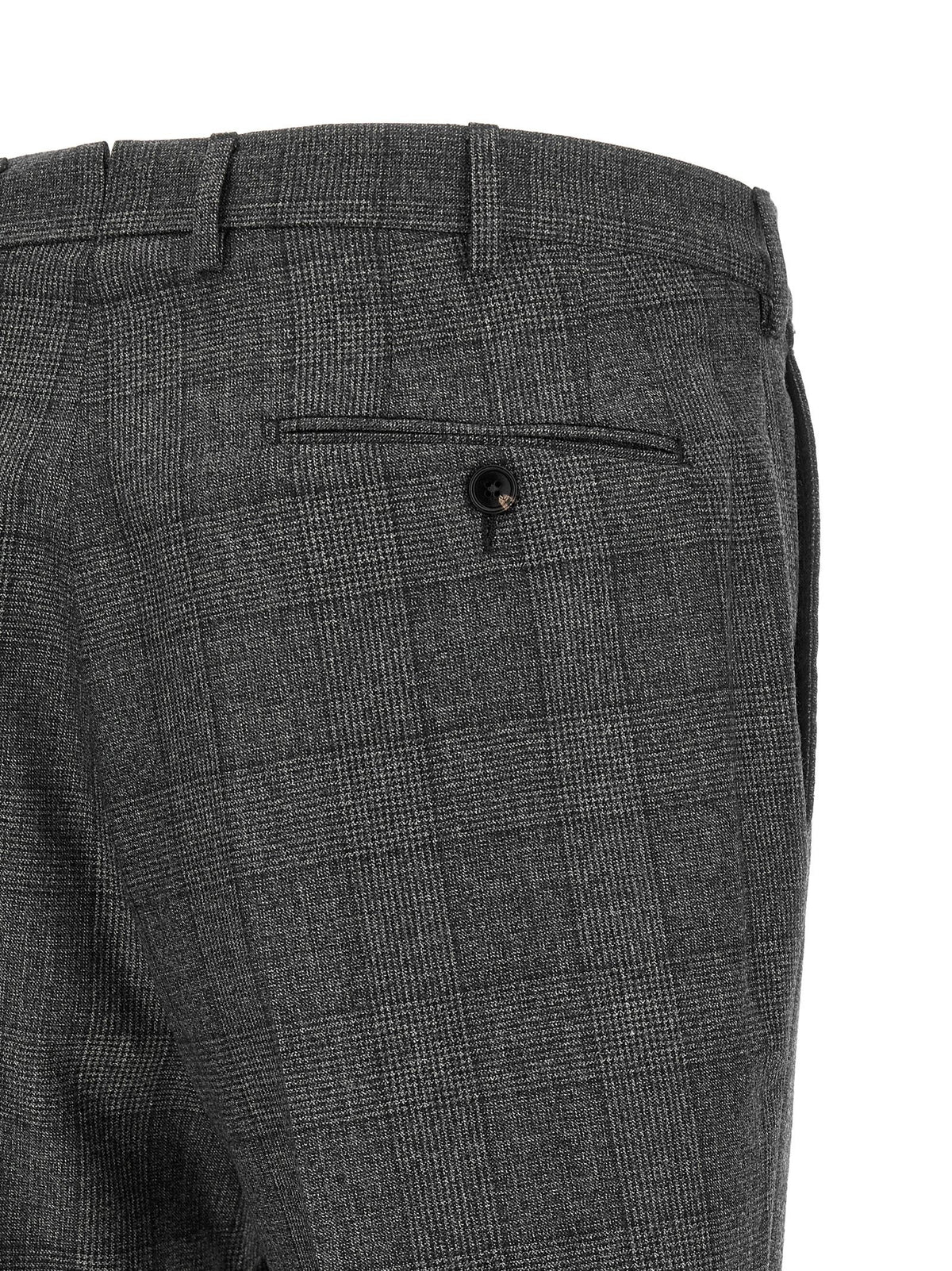 Square flannel dress