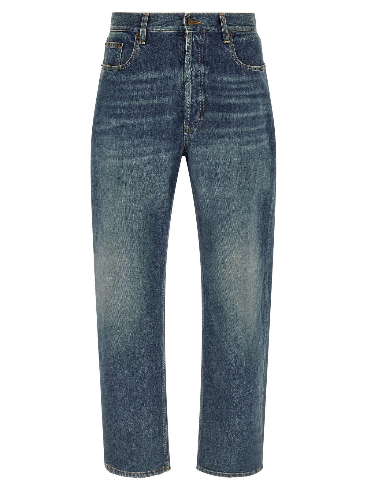 Straight leg jeans