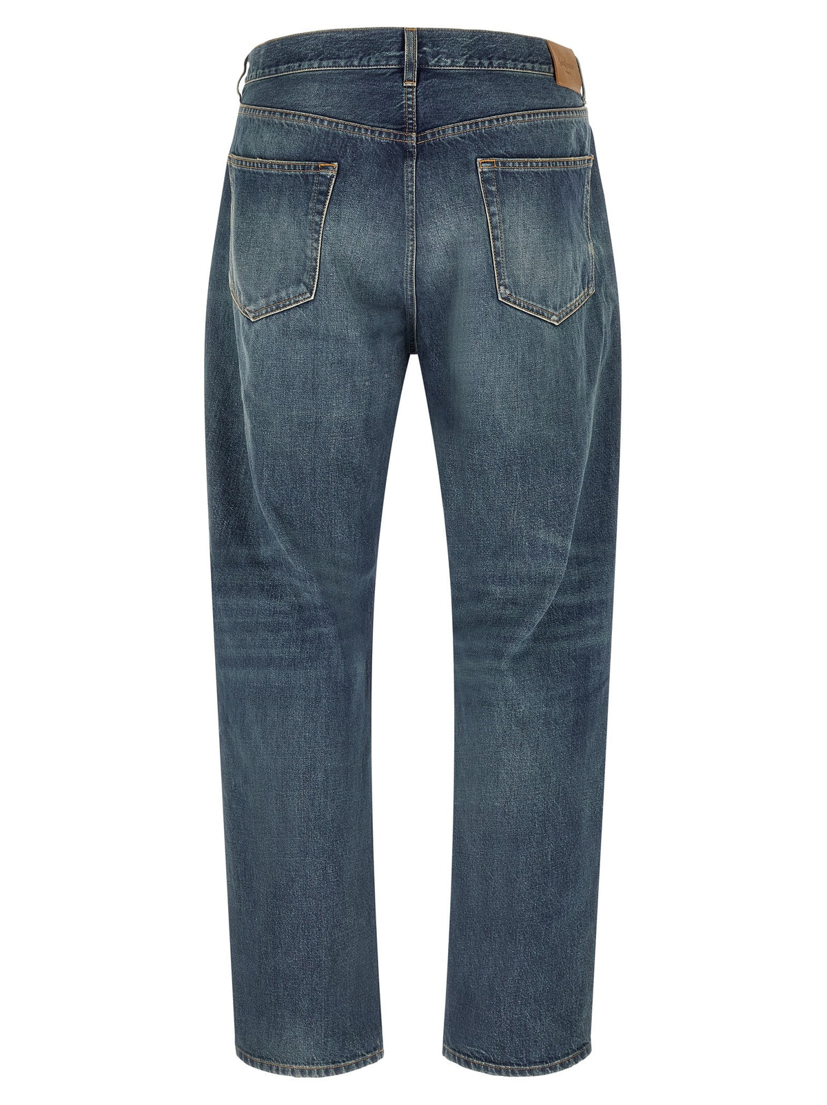 Straight leg jeans