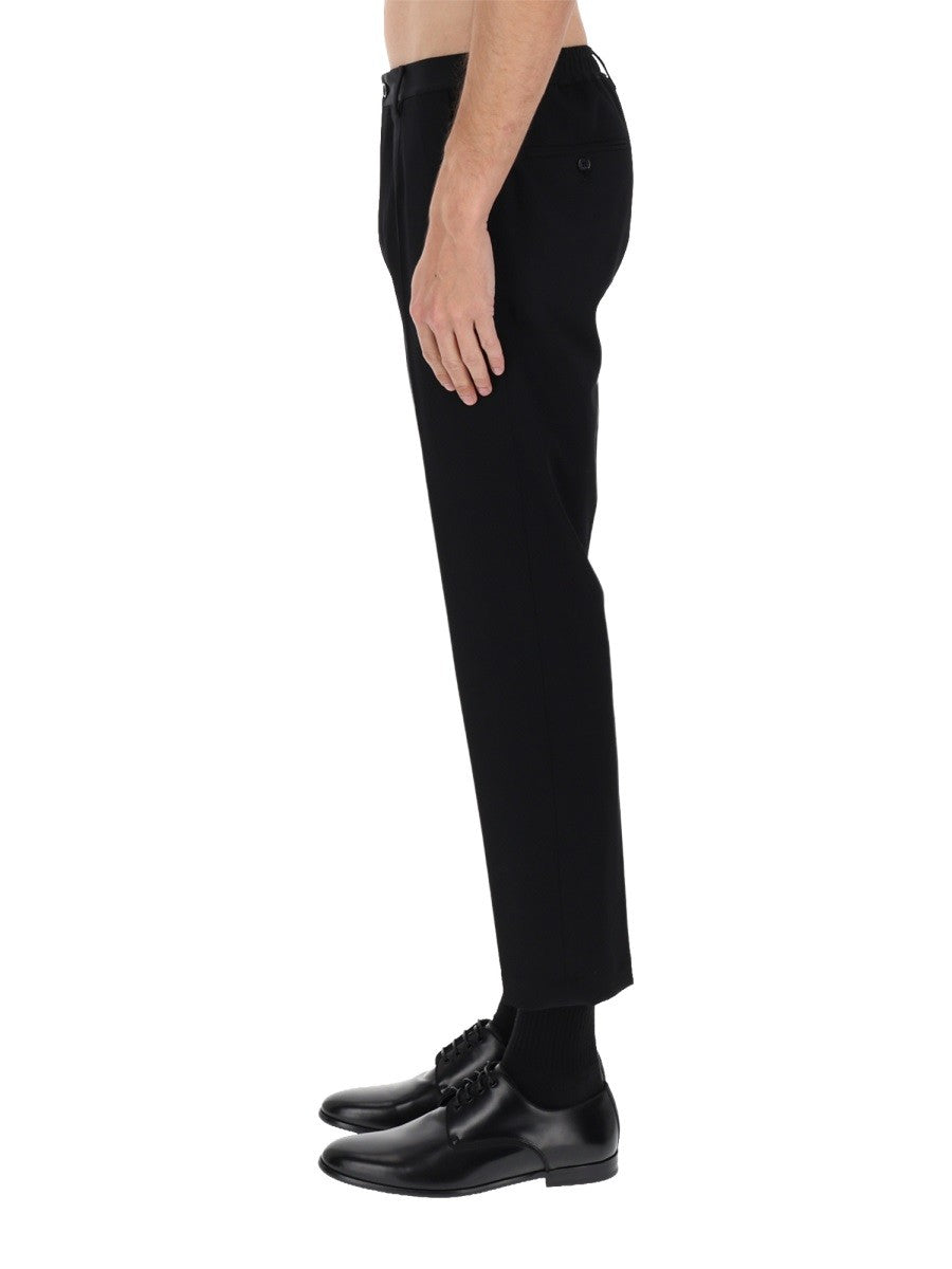 STRAIGHT WOOL PANTS