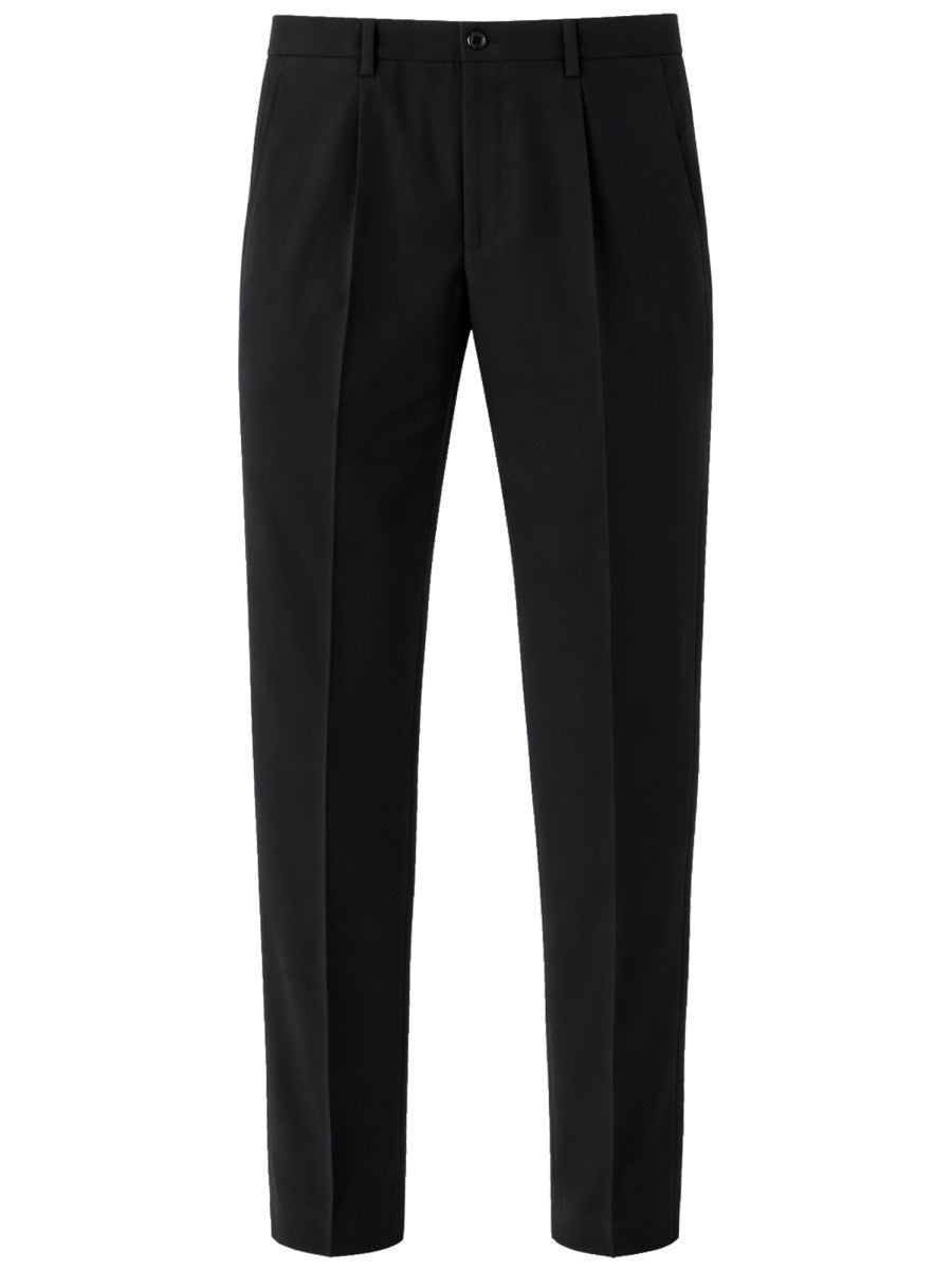 STRAIGHT WOOL PANTS