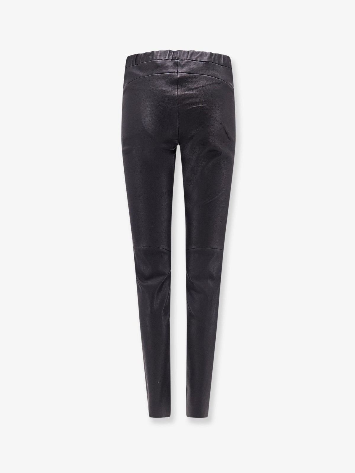 Stretch cotton blend trousers