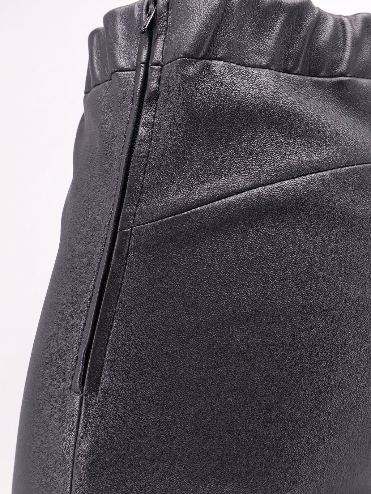 Stretch cotton blend trousers