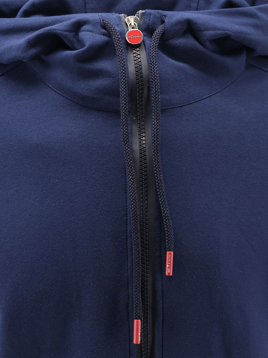 Stretch cotton sweatshirt