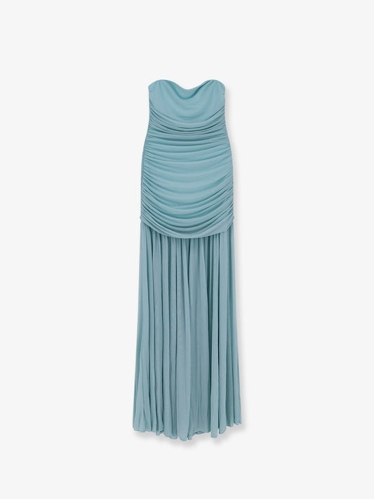 Stretch fabric Adele long dress