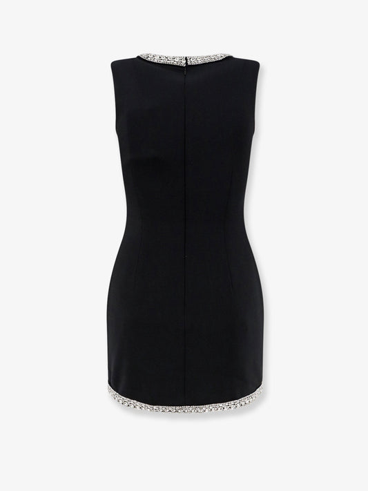 Stretch fabric mini dress