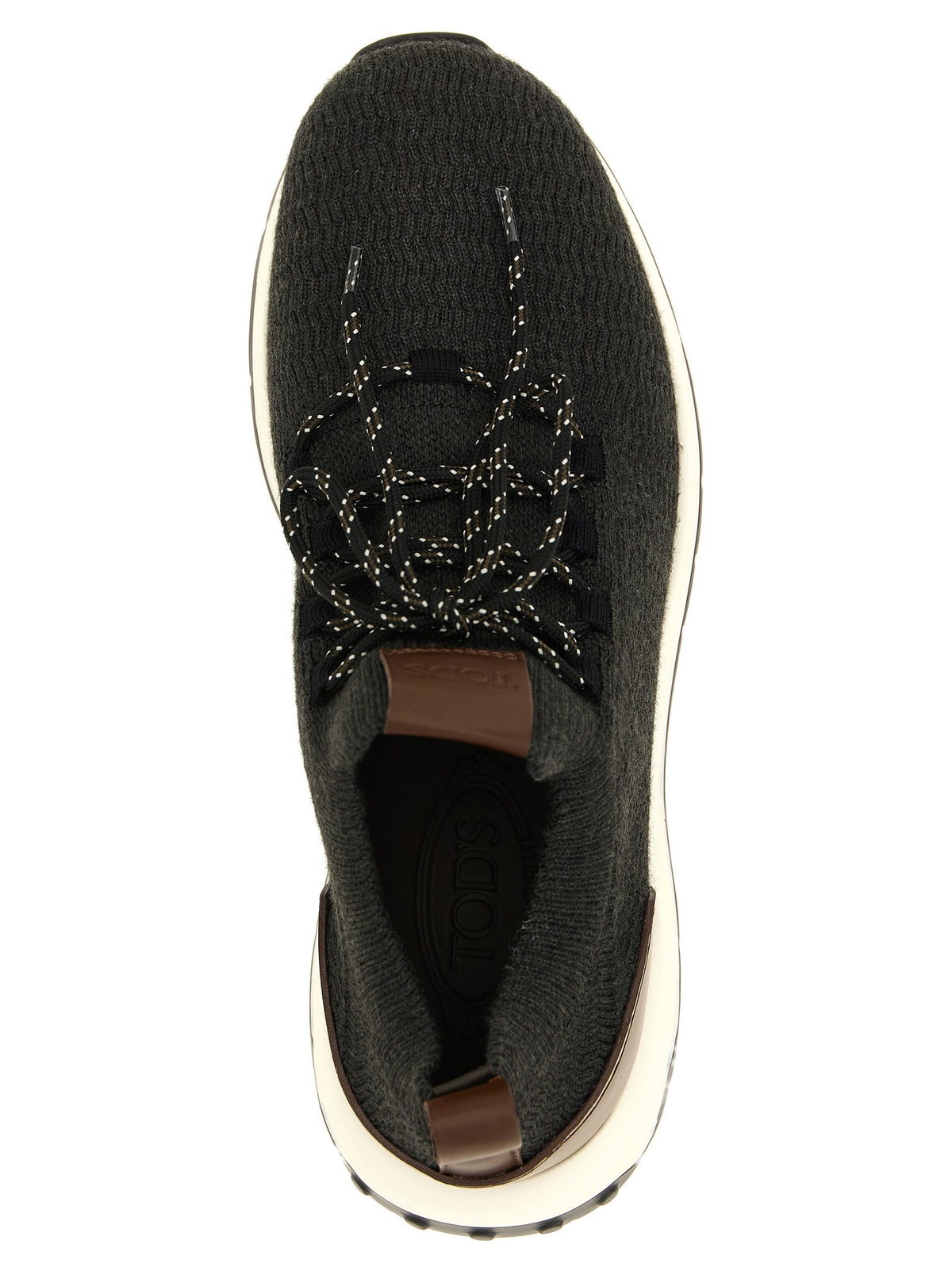 Stretch fabric sneakers
