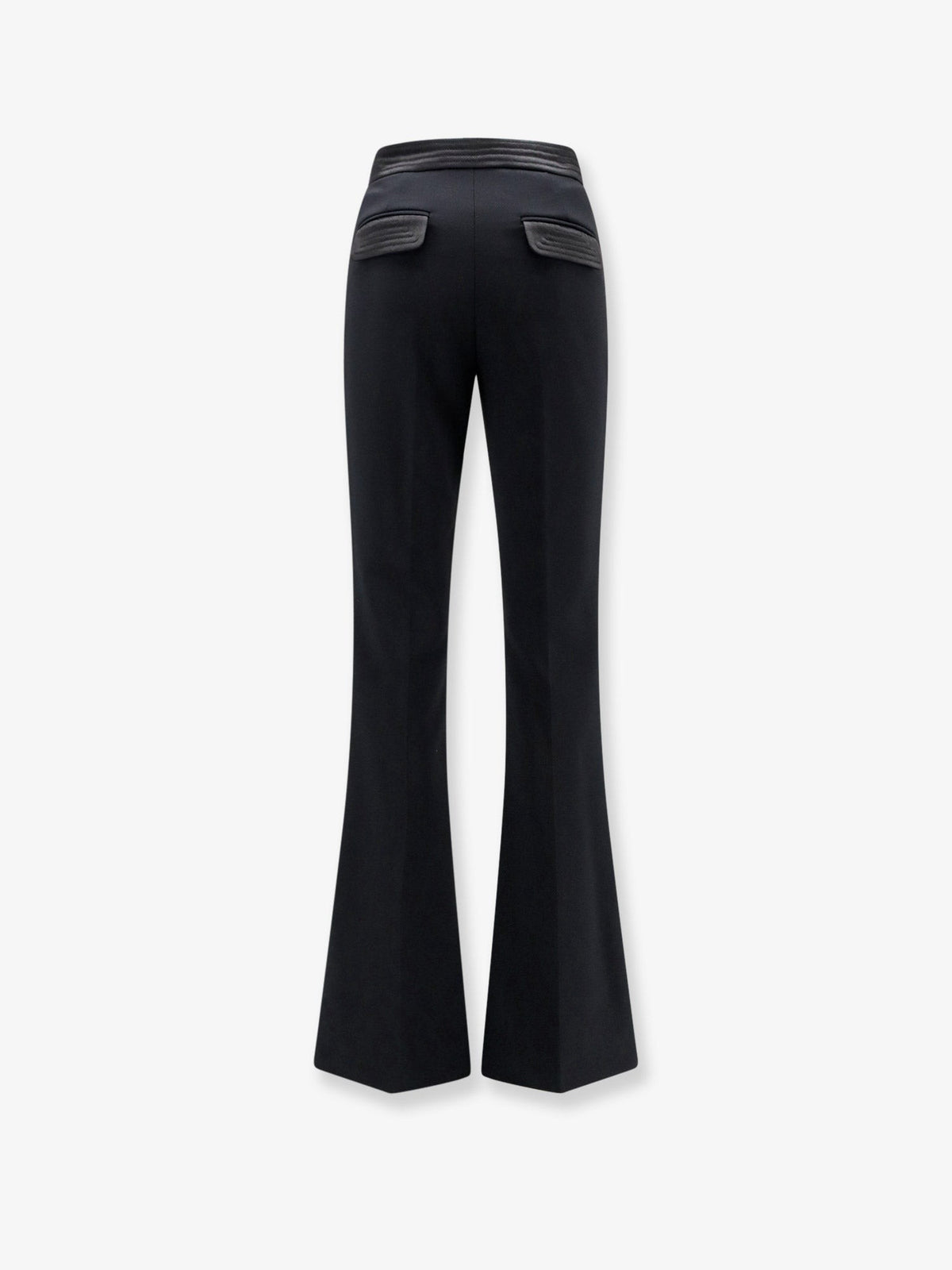 Stretch flared trousers