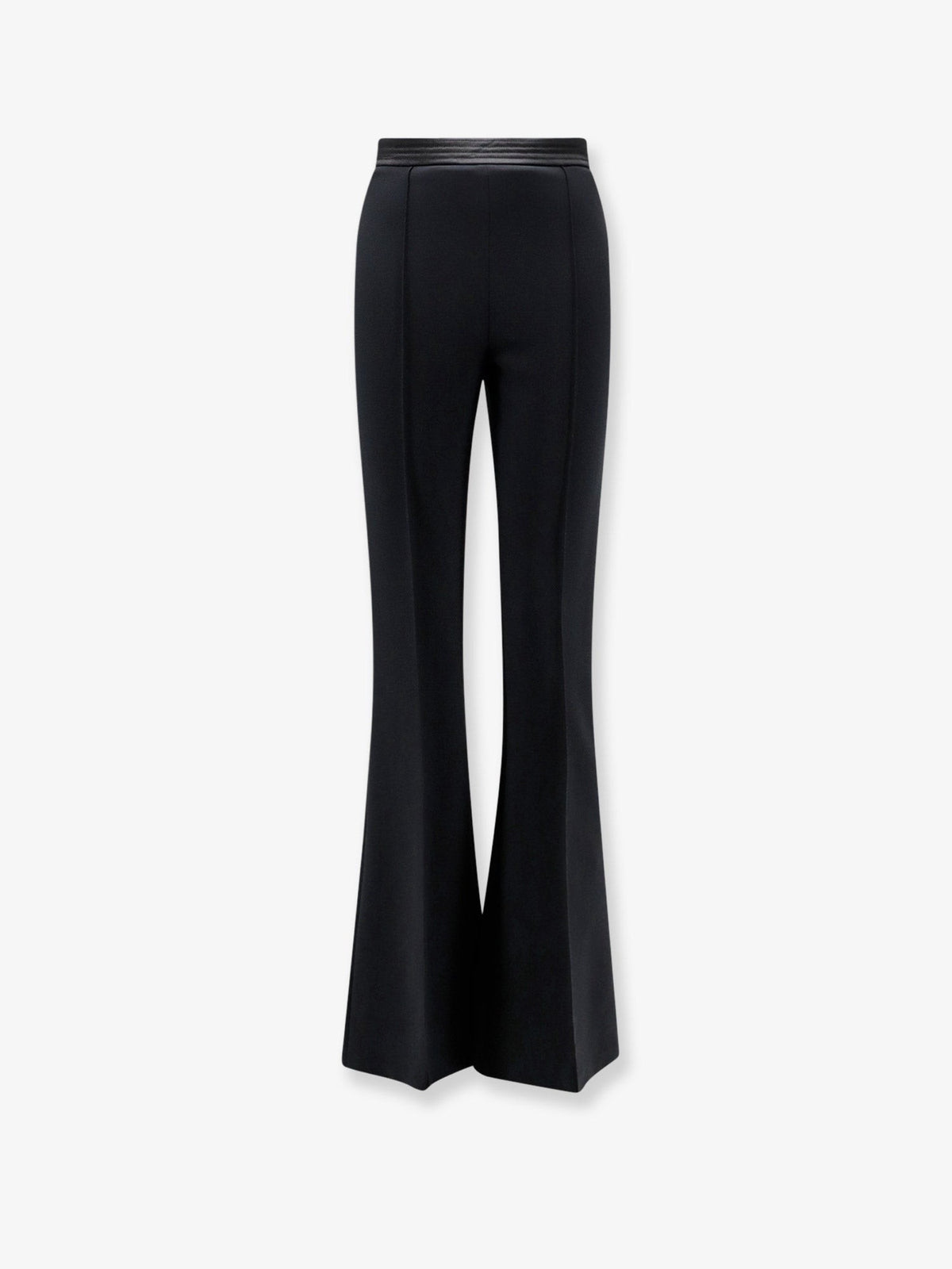 Stretch flared trousers