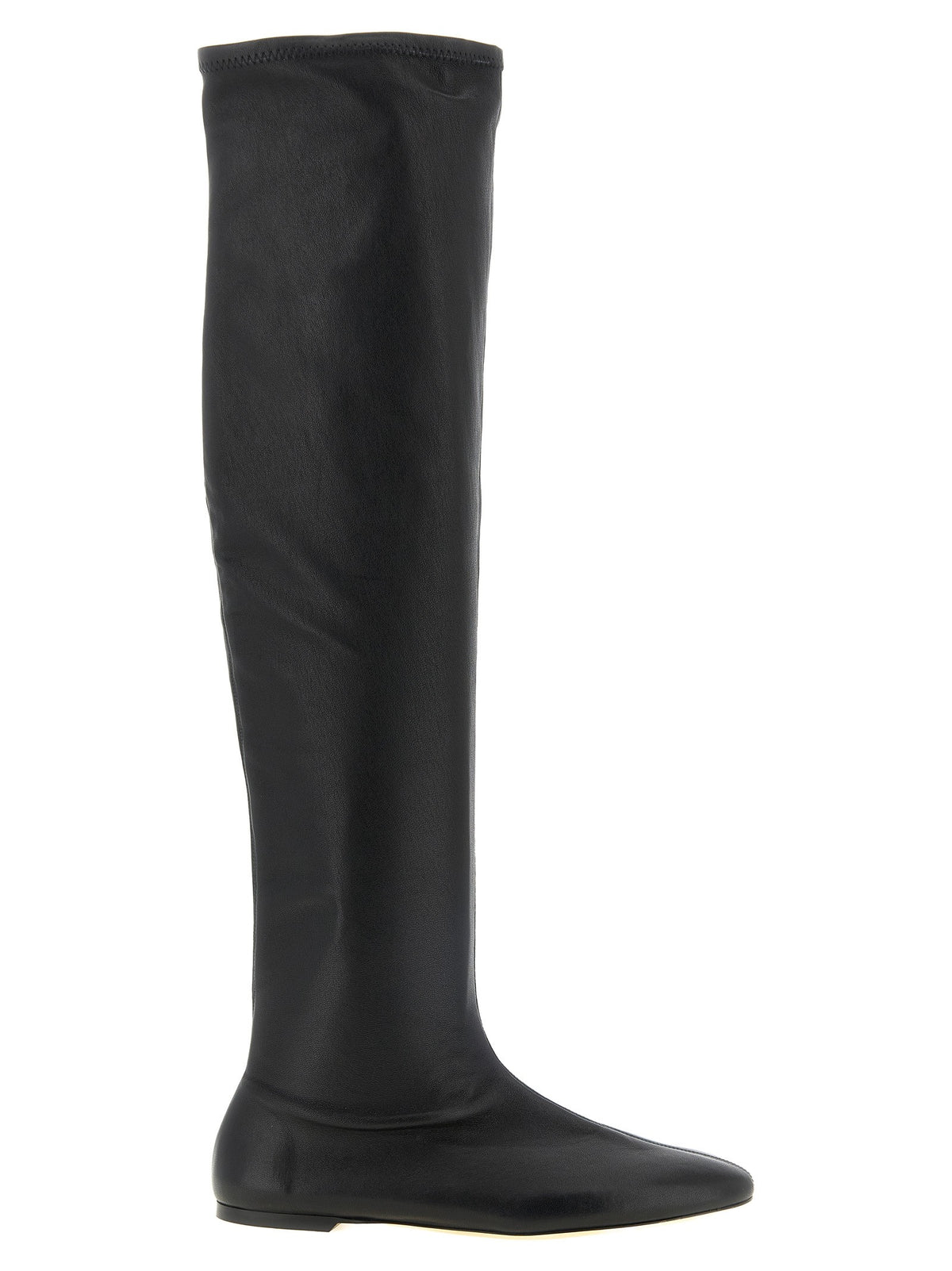 Stretch nappa boots