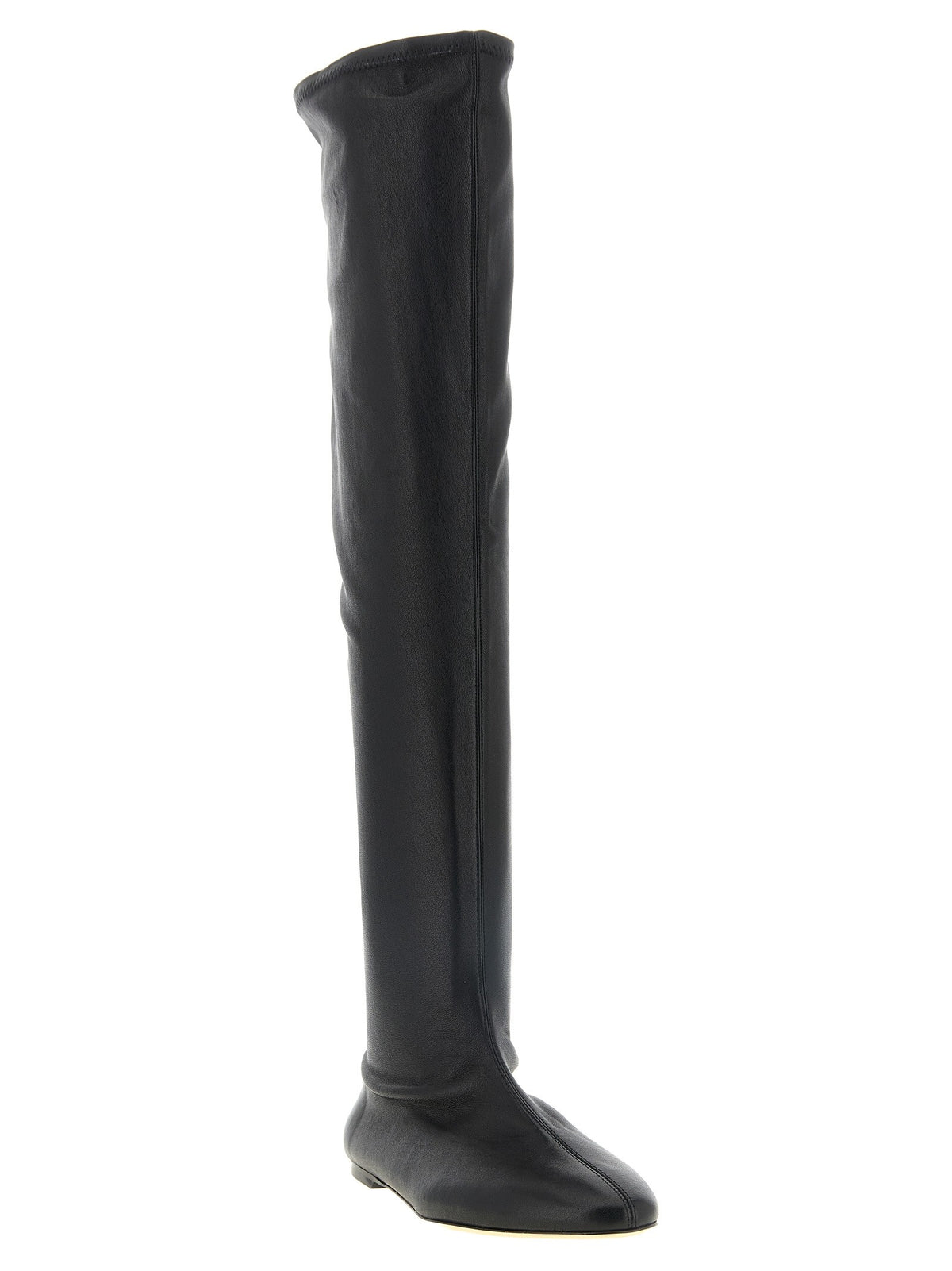 Stretch nappa boots