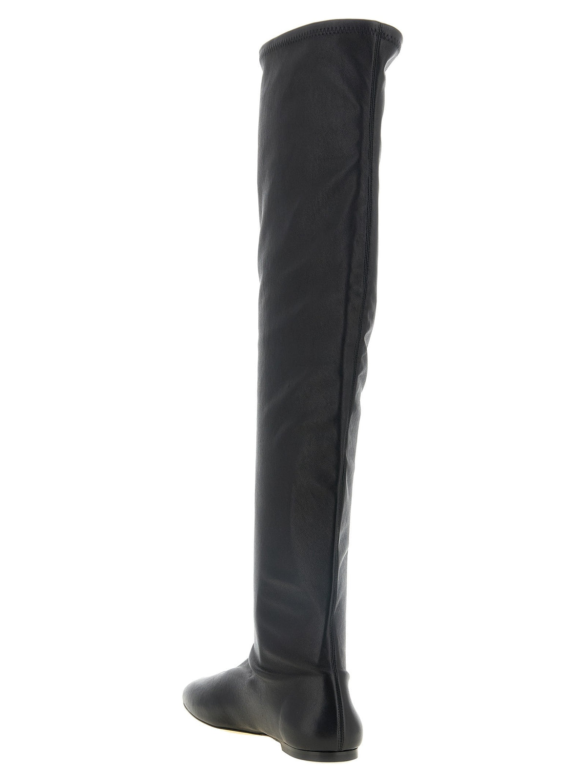 Stretch nappa boots