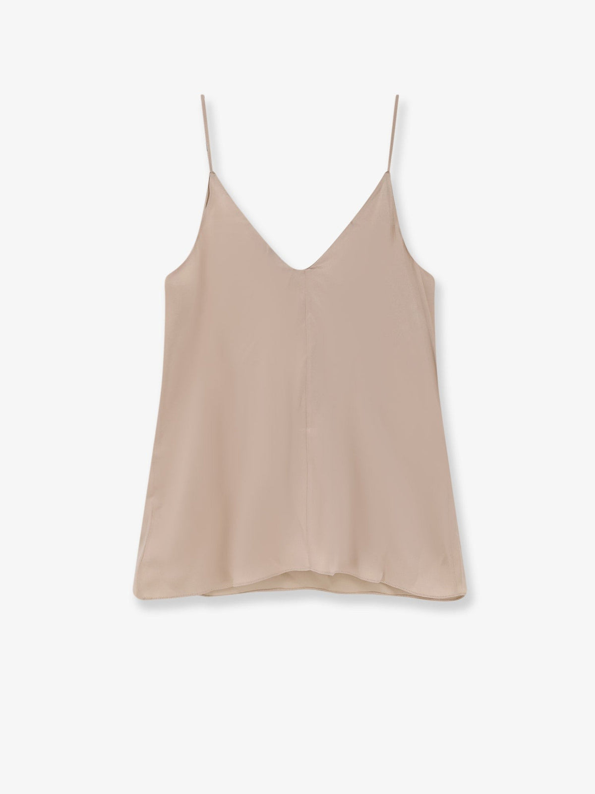Stretch silk top