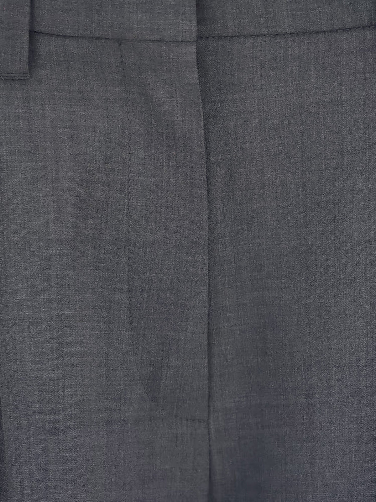 Stretch virgin wool blend trousers with Monili detail