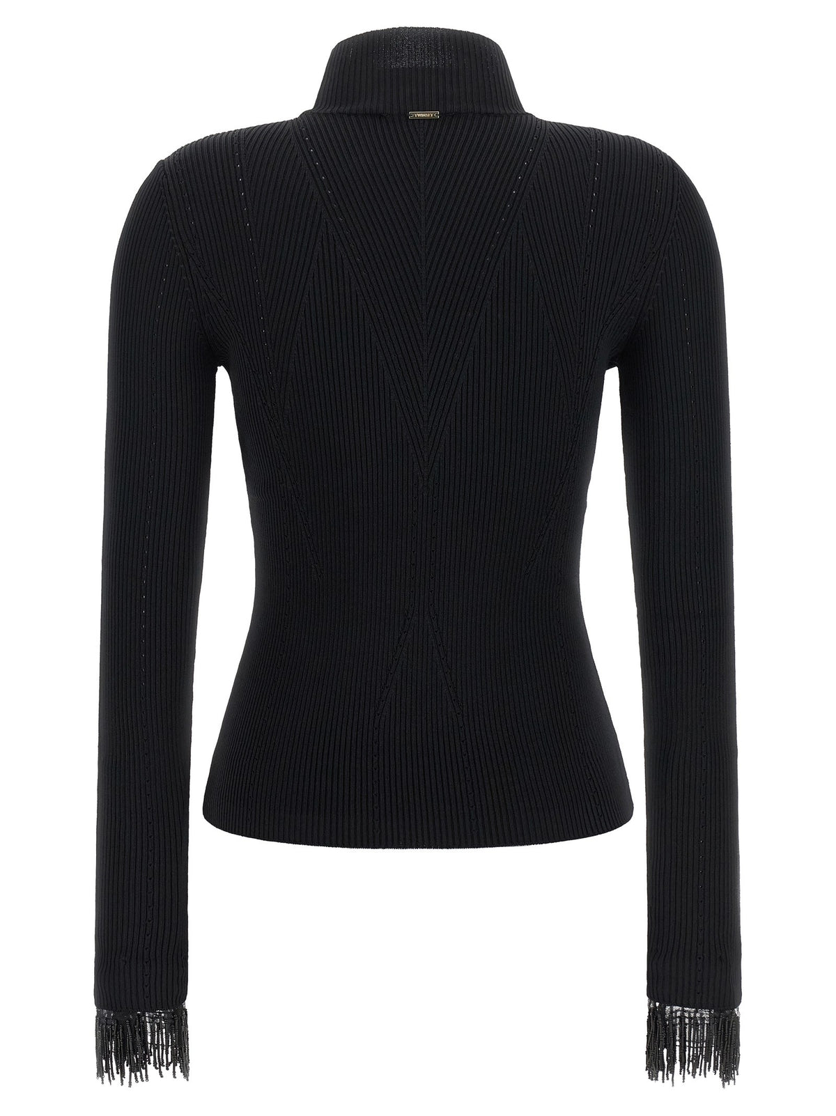 Stretch viscose sweater