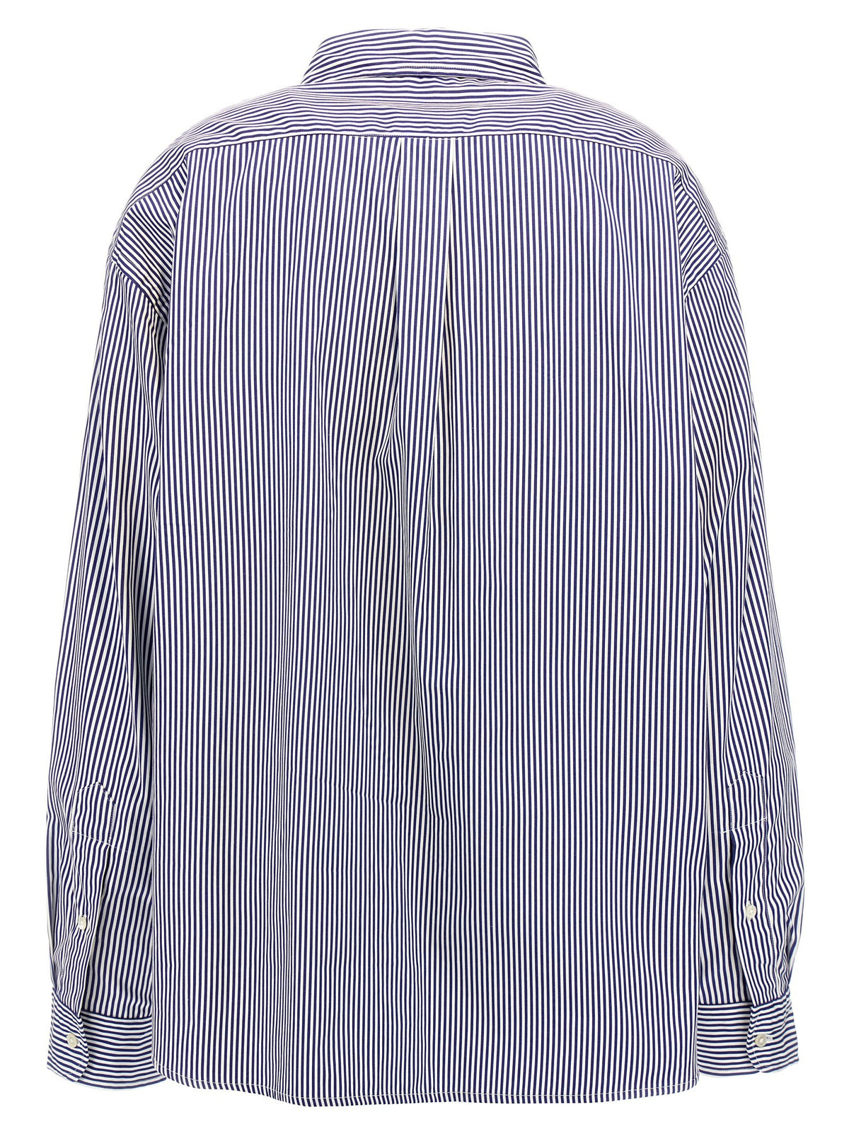 Striped and logo shirt