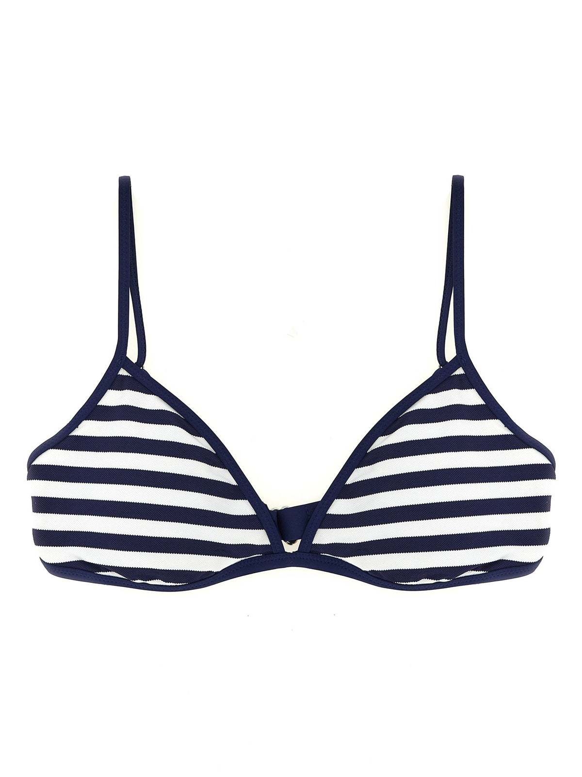 Striped bikini top