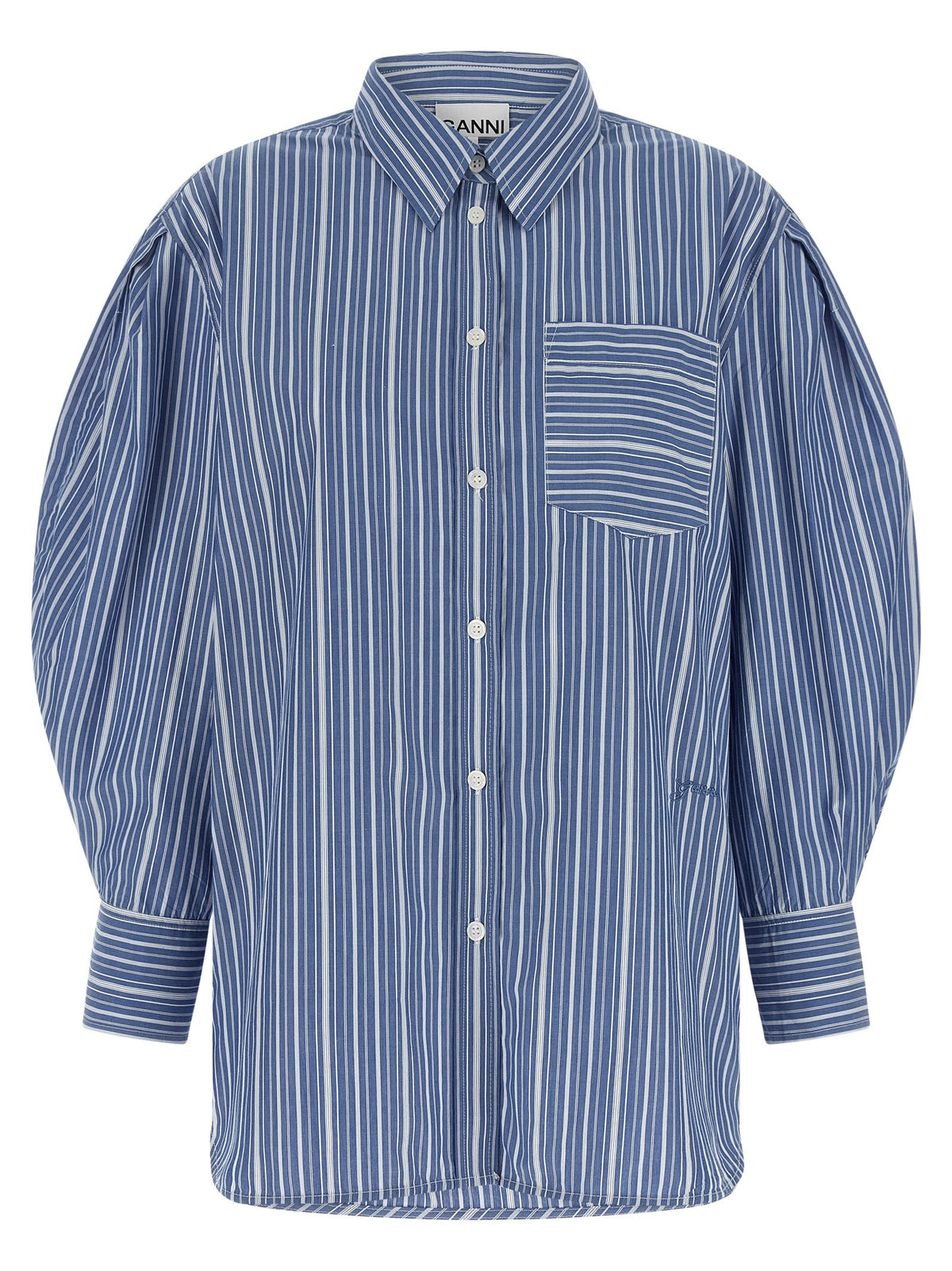 Striped cotton shirt