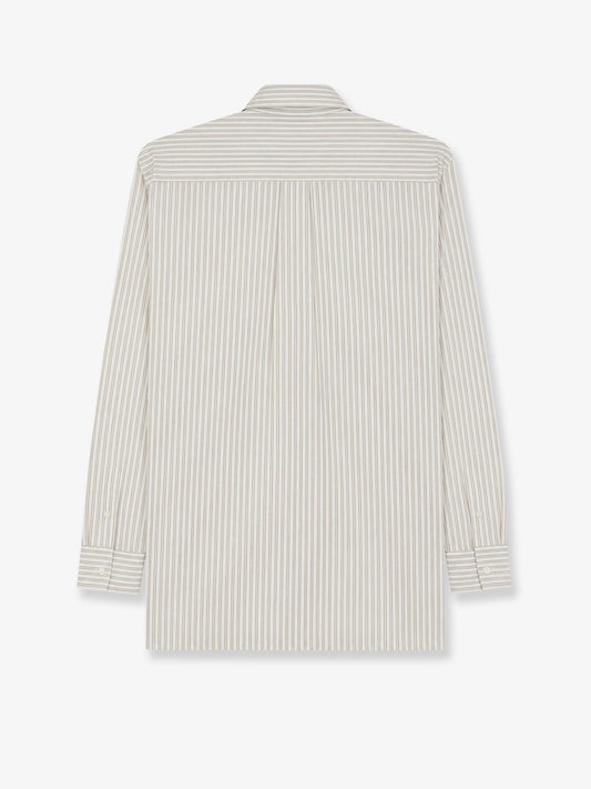 Striped cotton shirt