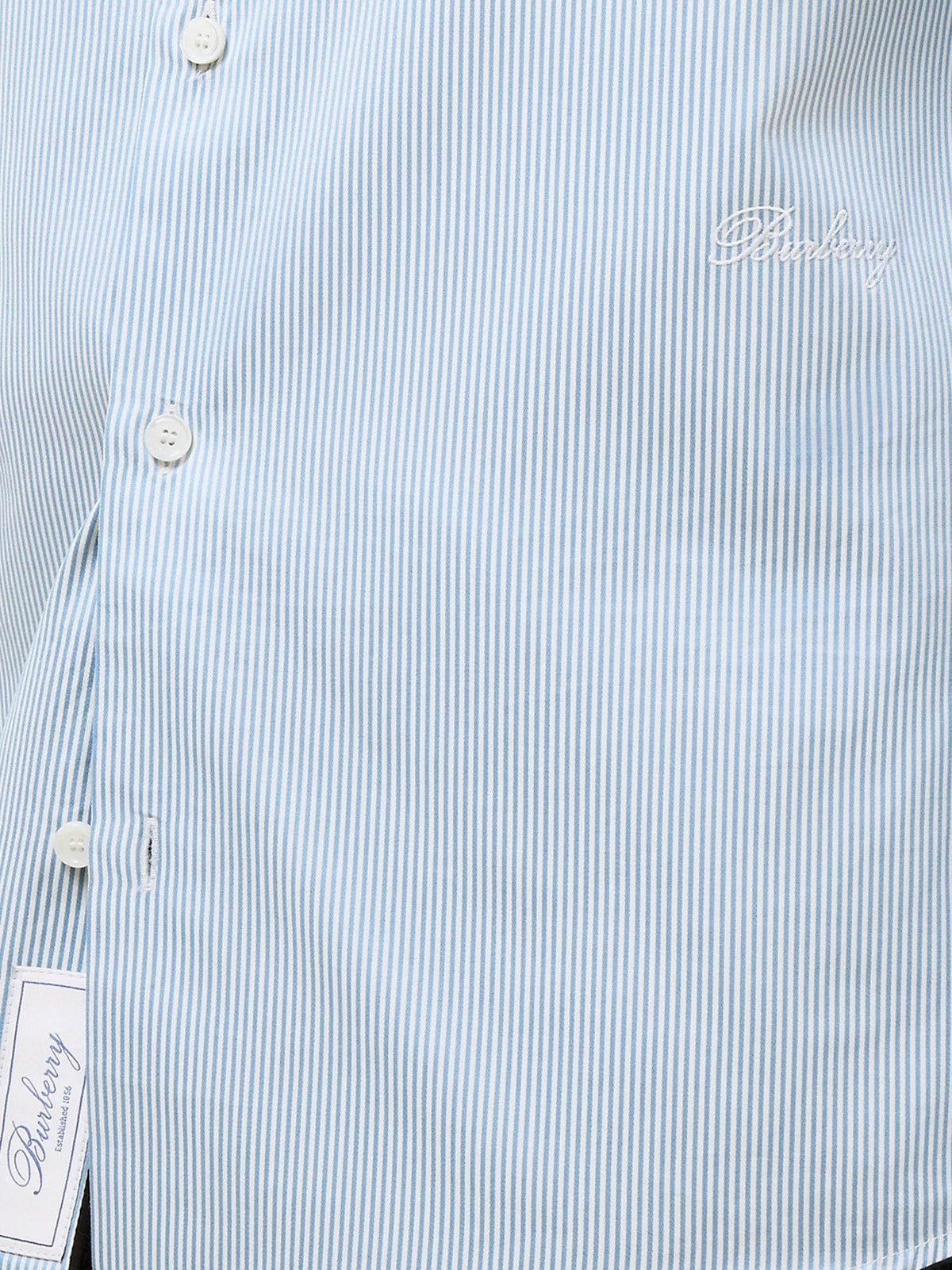 Striped cotton shirt