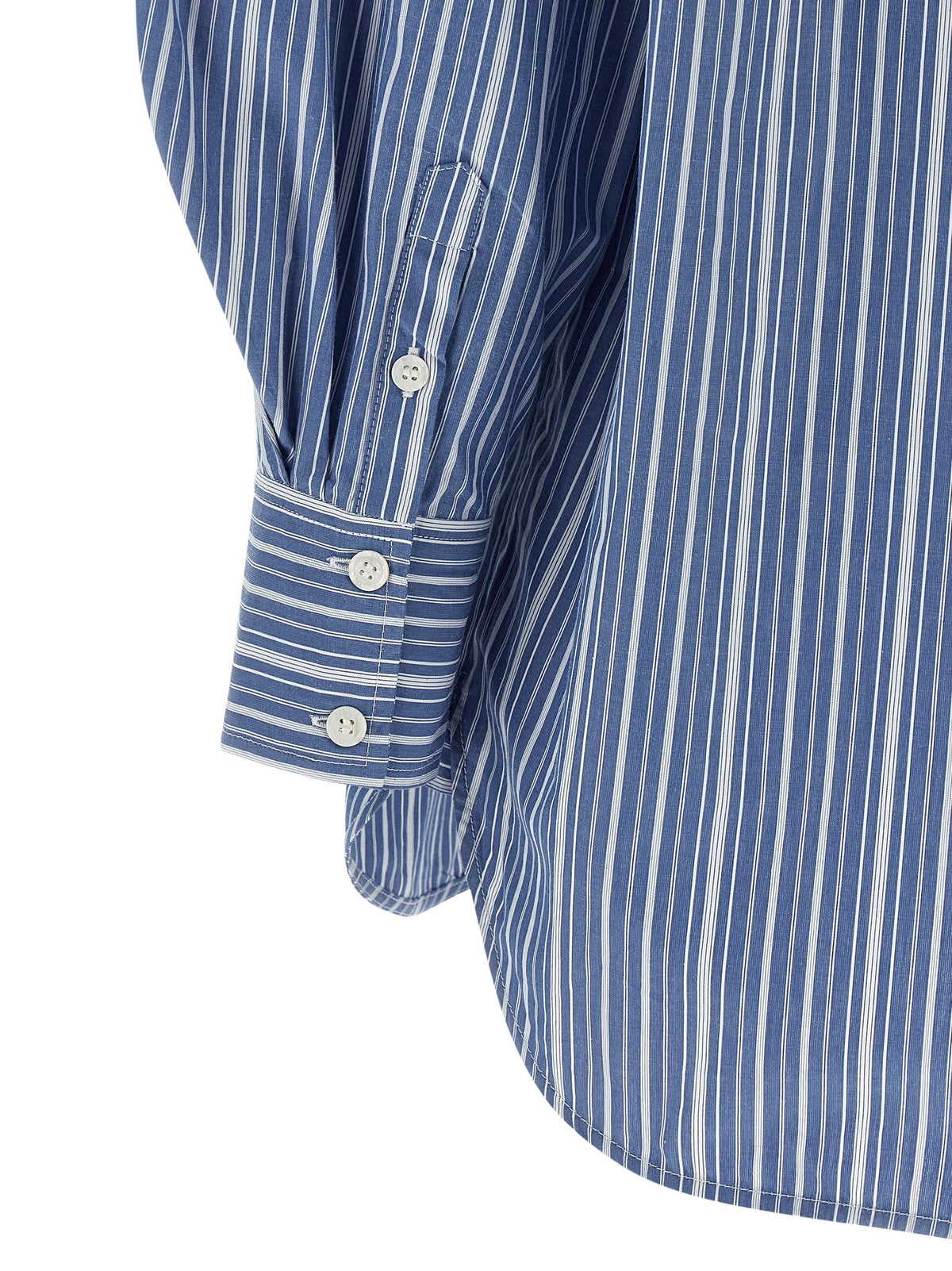 Striped cotton shirt