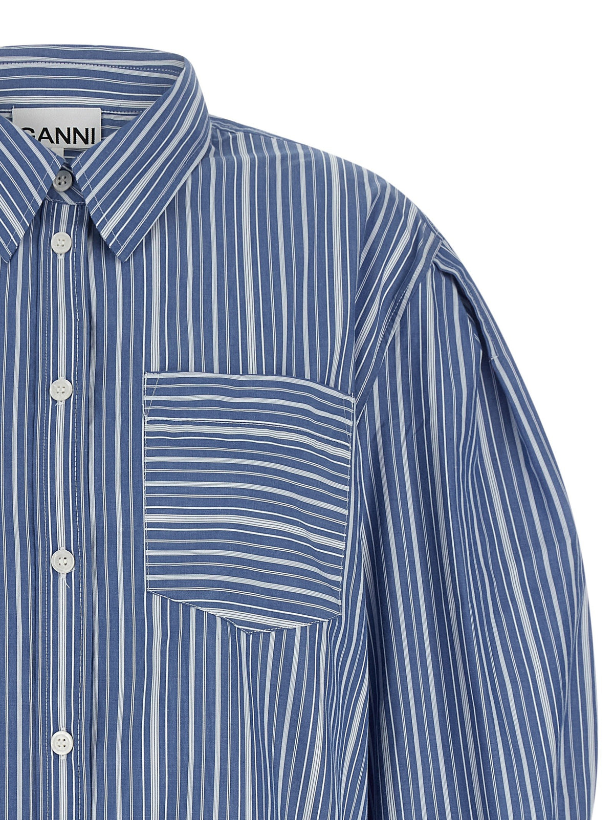 Striped cotton shirt