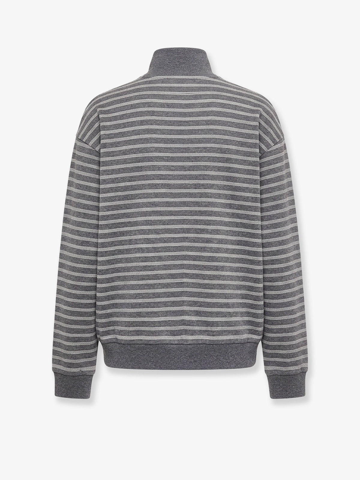 Striped cotton sweatshirt