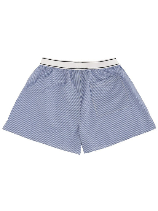 STRIPED LOGO SHORTS