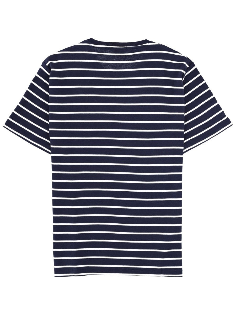 STRIPED LOGO T-SHIRT