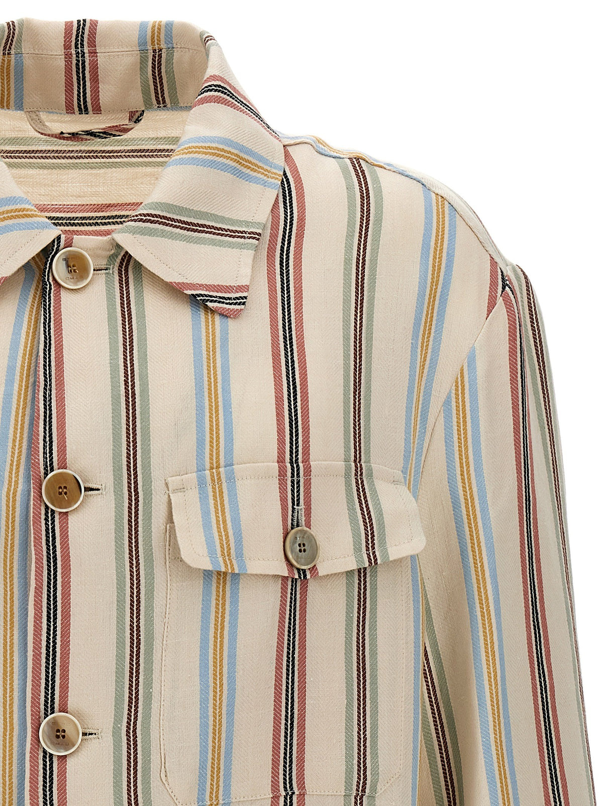 Striped overshirt