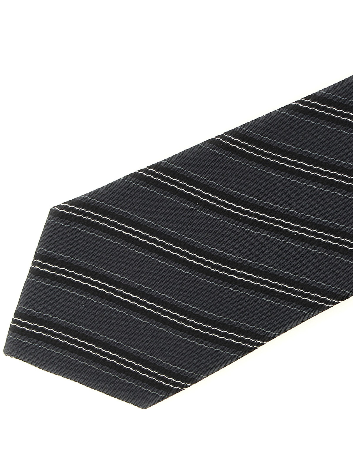 Striped tie