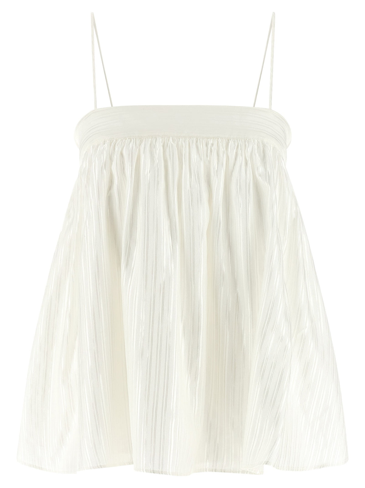 Striped viscose top